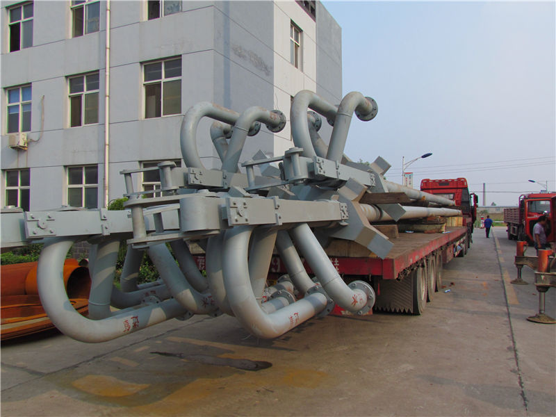 Oxygen lance delivery site